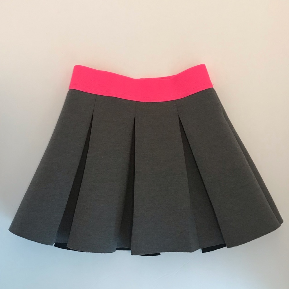 Girls neoprene scuba skirt elastic waist band 5